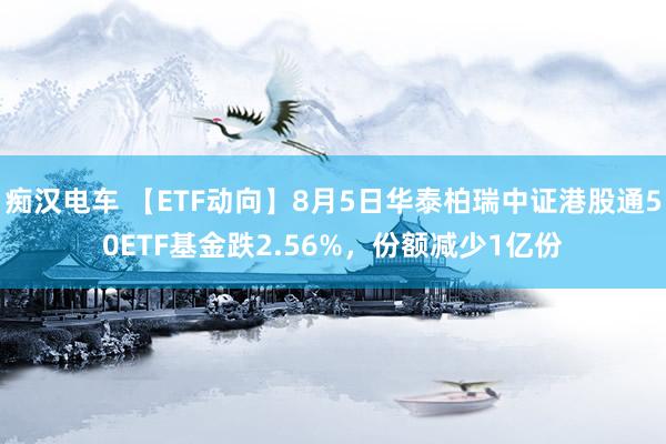 痴汉电车 【ETF动向】8月5日华泰柏瑞中证港股通50ETF基金跌2.56%，份额减少1亿份