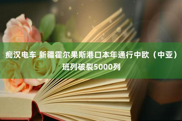 痴汉电车 新疆霍尔果斯港口本年通行中欧（中亚）班列破裂5000列