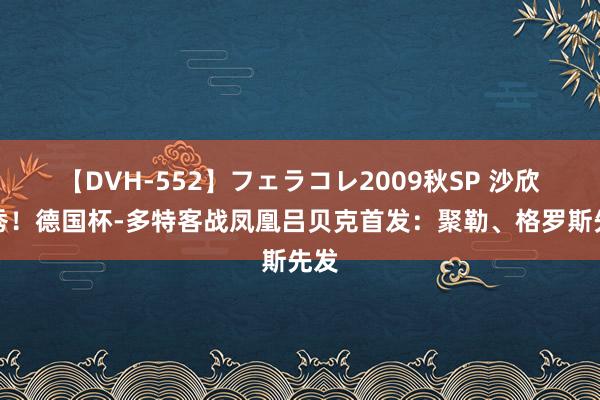 【DVH-552】フェラコレ2009秋SP 沙欣首秀！德国杯-多特客战凤凰吕贝克首发：聚勒、格罗斯先发