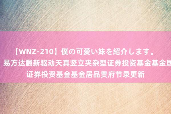 【WNZ-210】僕の可愛い妹を紹介します。 易方达翻新驱动: 易方达翻新驱动天真竖立夹杂型证券投资基金基金居品贵府节录更新